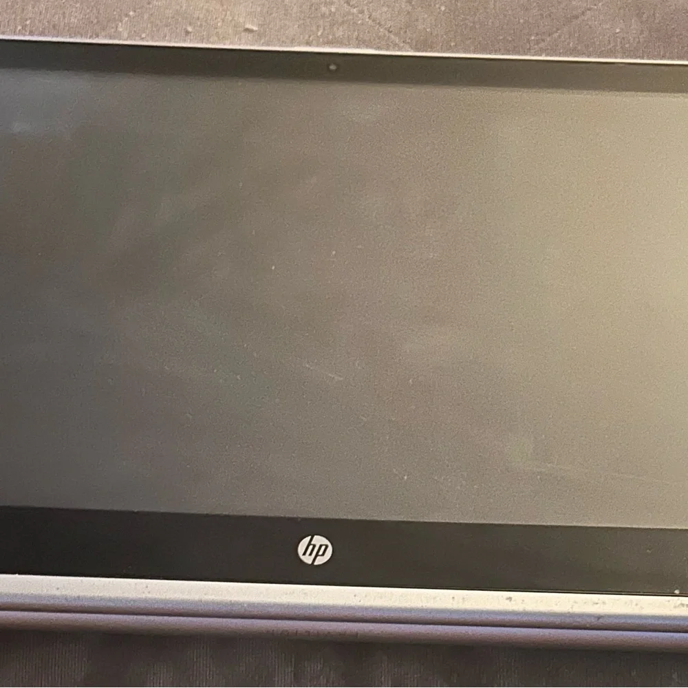 HP Gray x360 pavilion convertible laptop